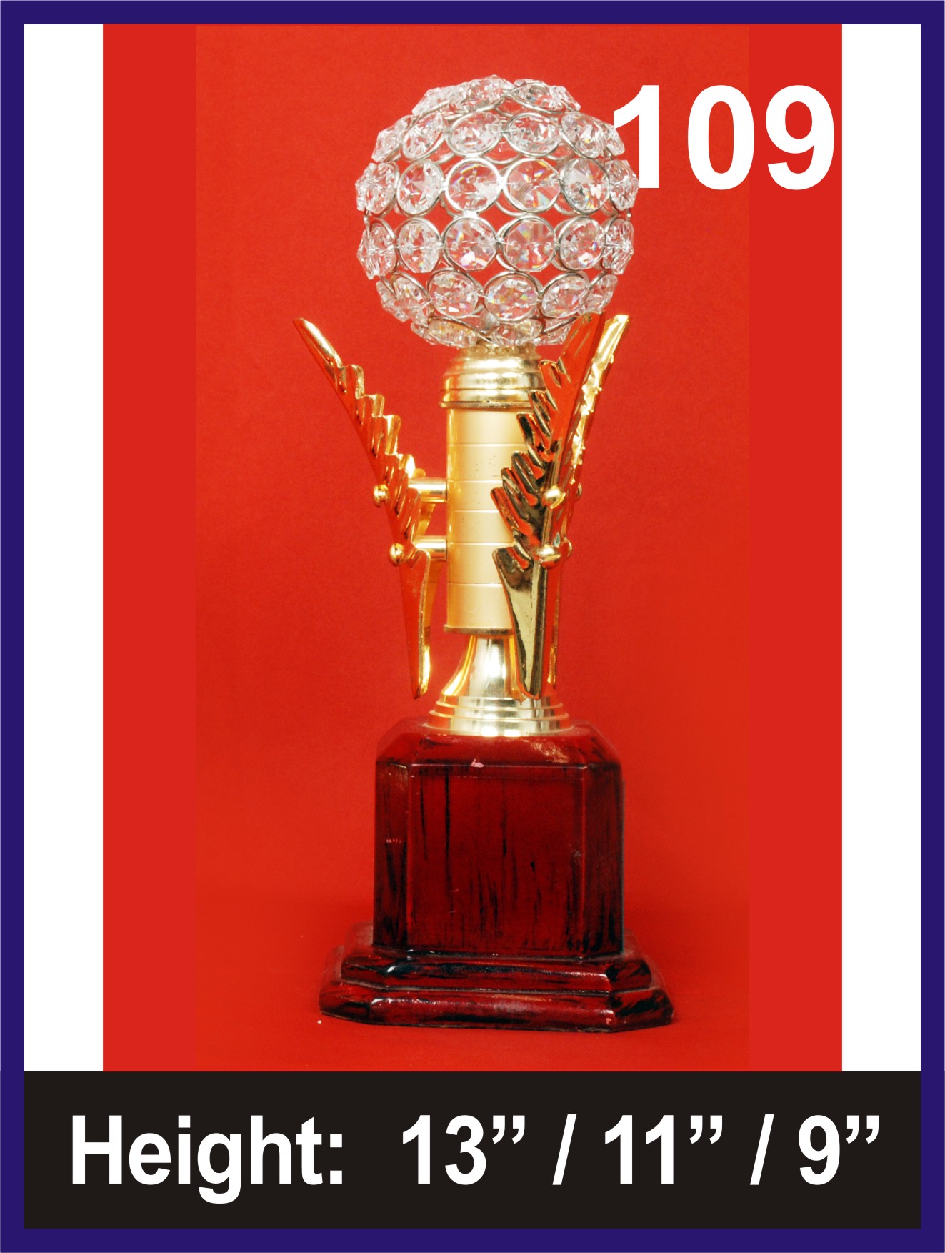 Manufacturers of CRYSTAL TROPHIES in Mumbai