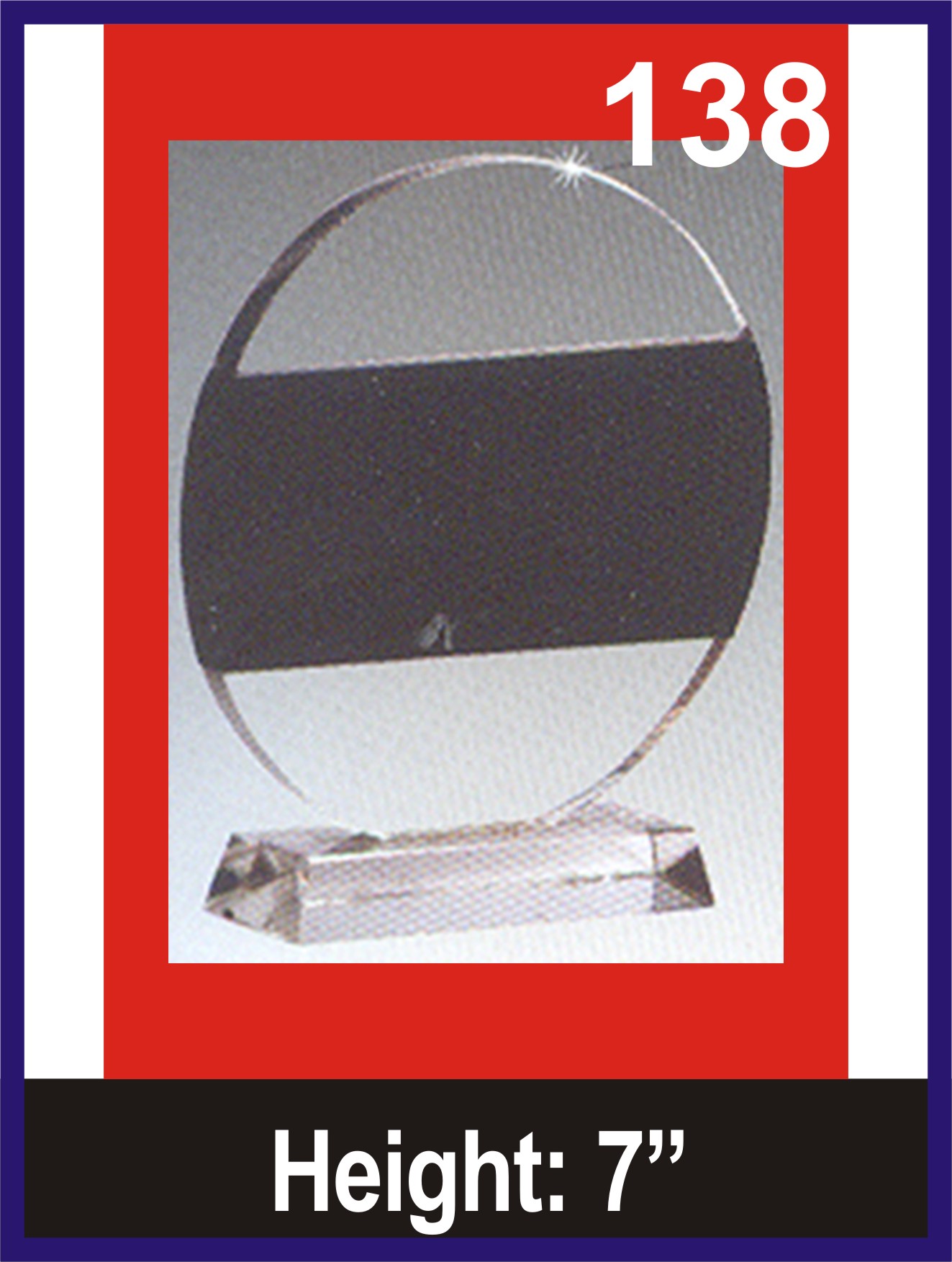Manufacturers of GLASS TROPHIES in Mumbai